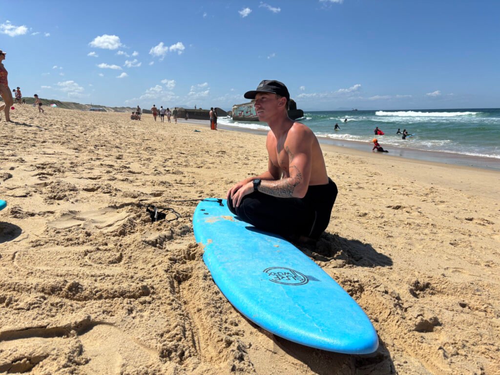 Cours de surf à capbreton santocha